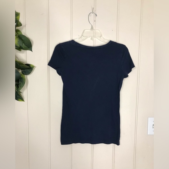 Hollister Navy Blue Round Neck Blouse Huntington California Medium 8- 10
Stretch - Picture 14 of 16